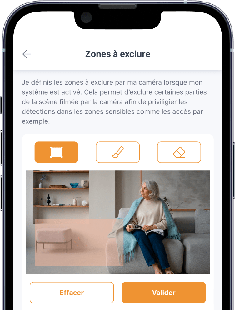 detection de zone kiwatch